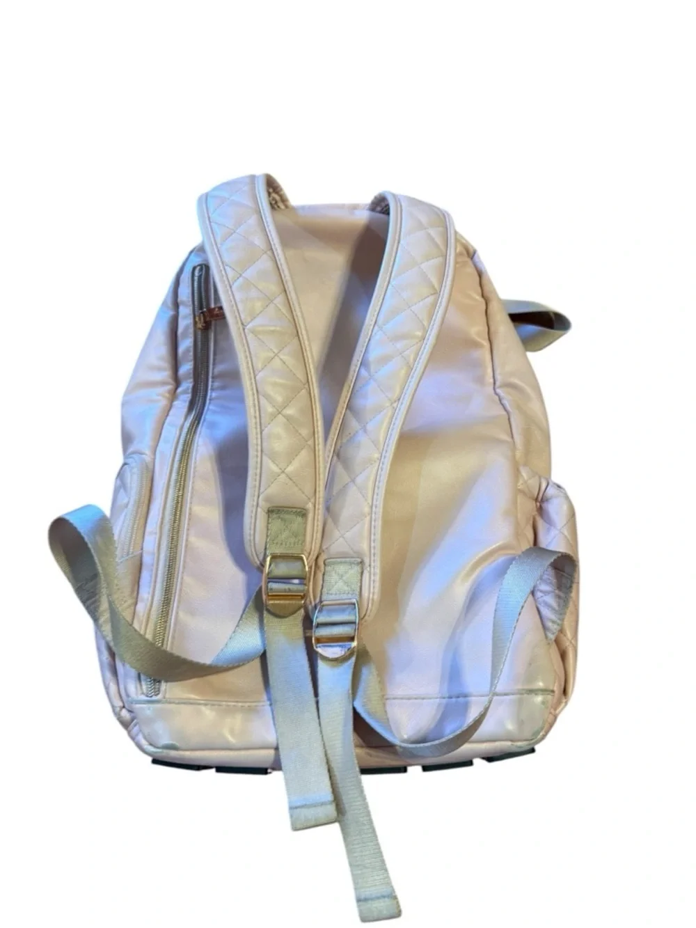 Itzy ritzy blush pink diaper bag backpack